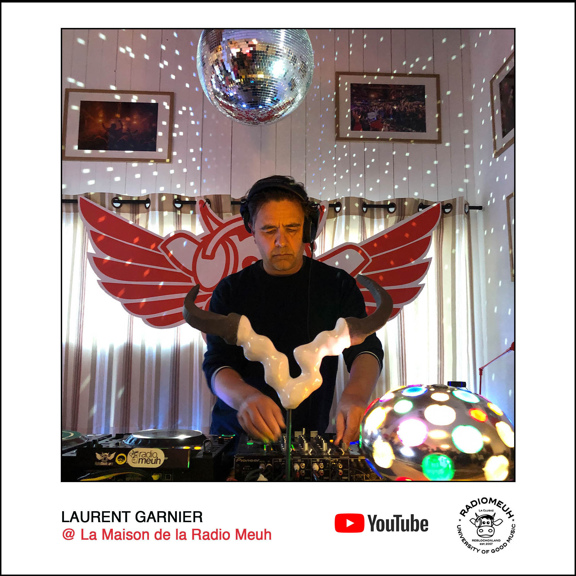 Laurent Garnier @ La Maison de la Radio Meuh