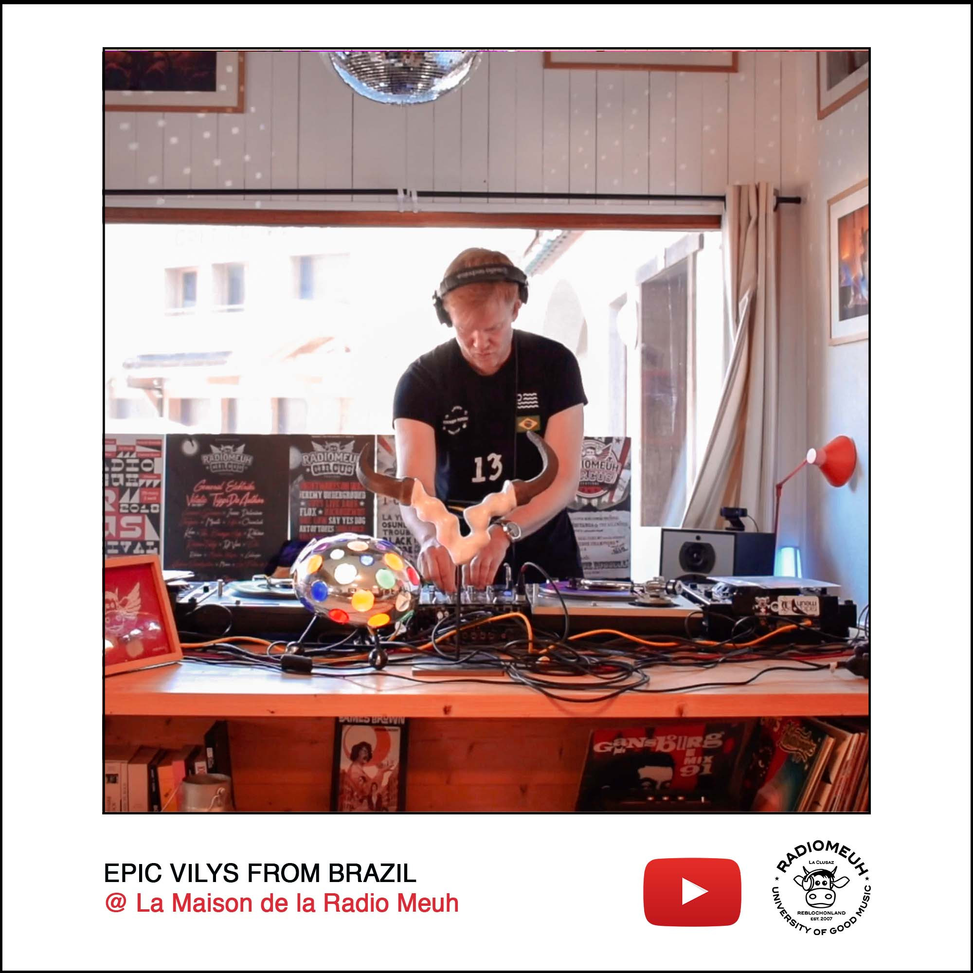 Epic Vinyls From Brazil @ la Maison de la Radio Meuh