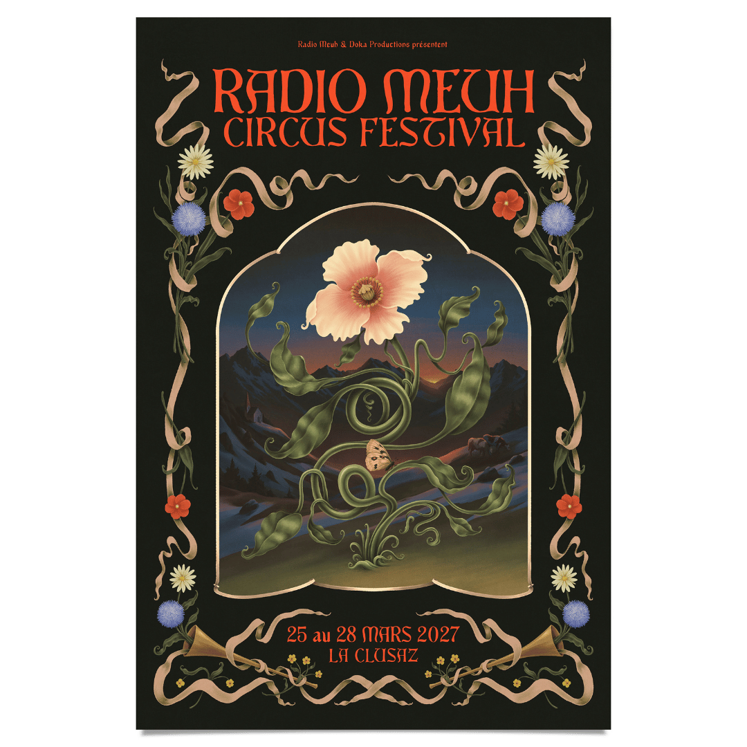 Affiche Radio Meuh Circus Festival 2027