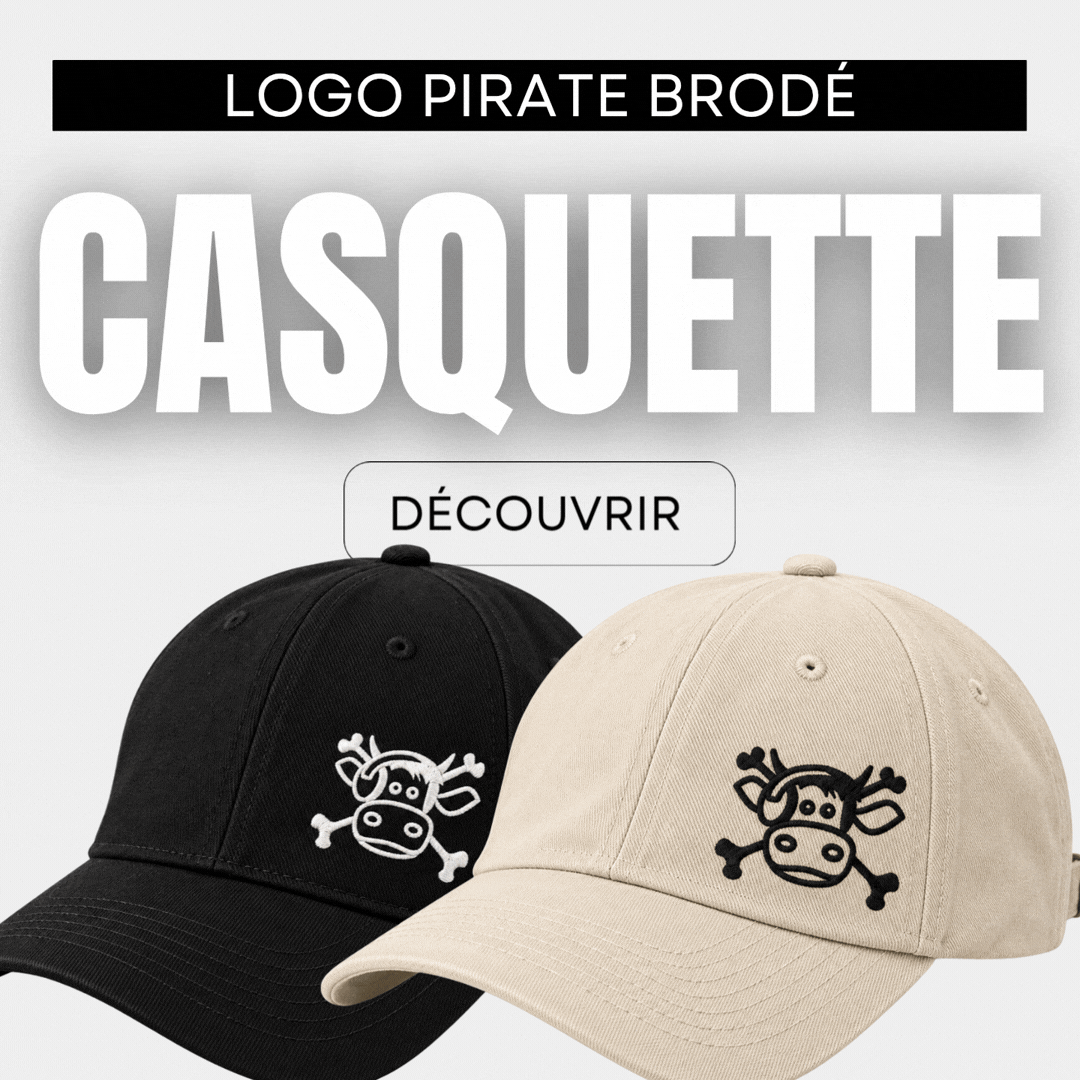 Casquette Basic - Pirate brodé