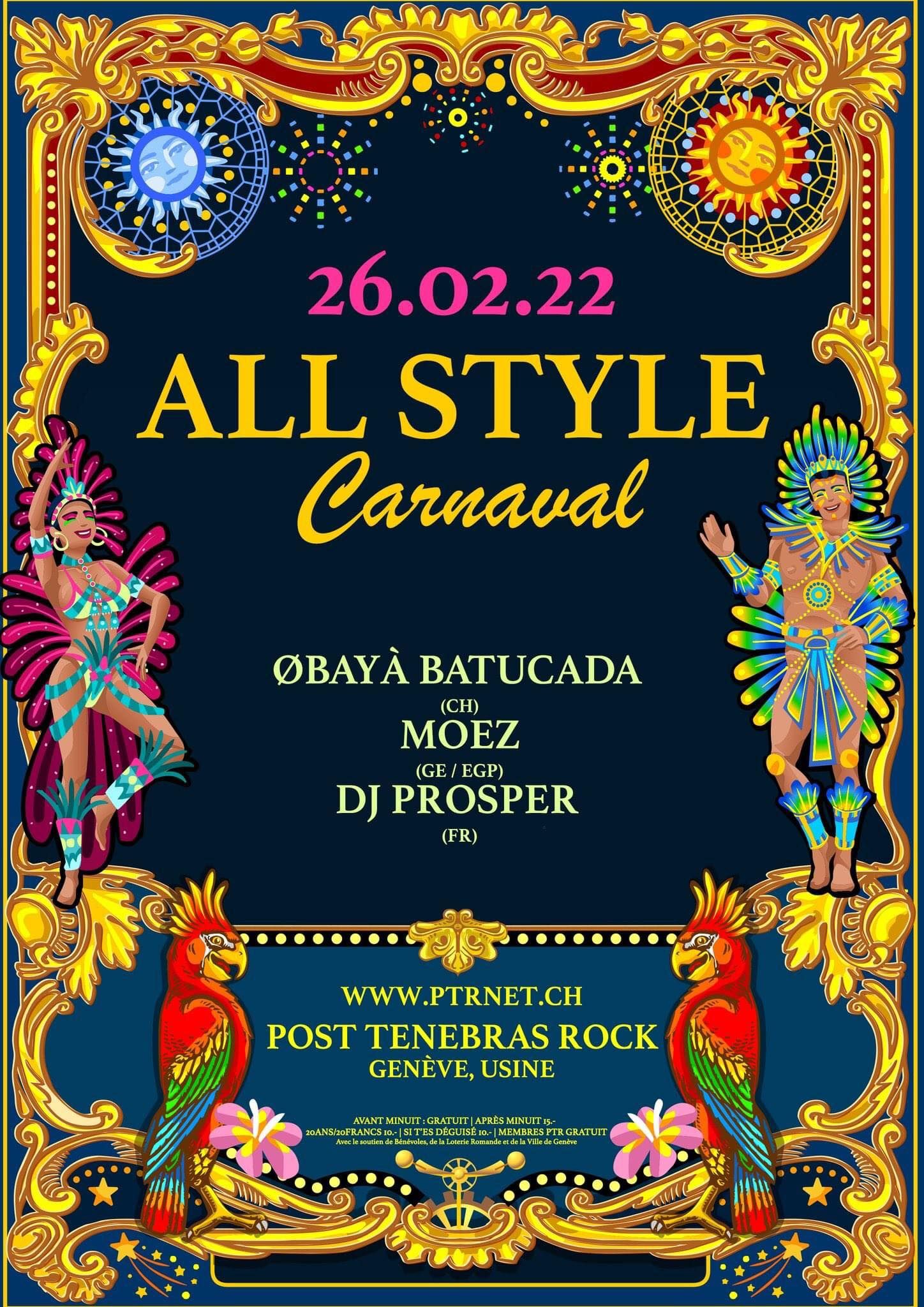 All Styles Carnaval 26 Fevrier 2022lusine