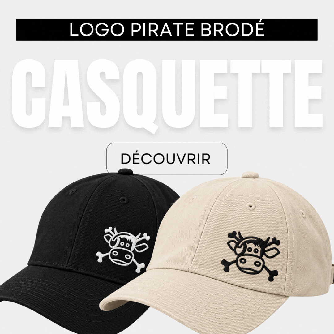 Casquette Basic - Pirate brodé