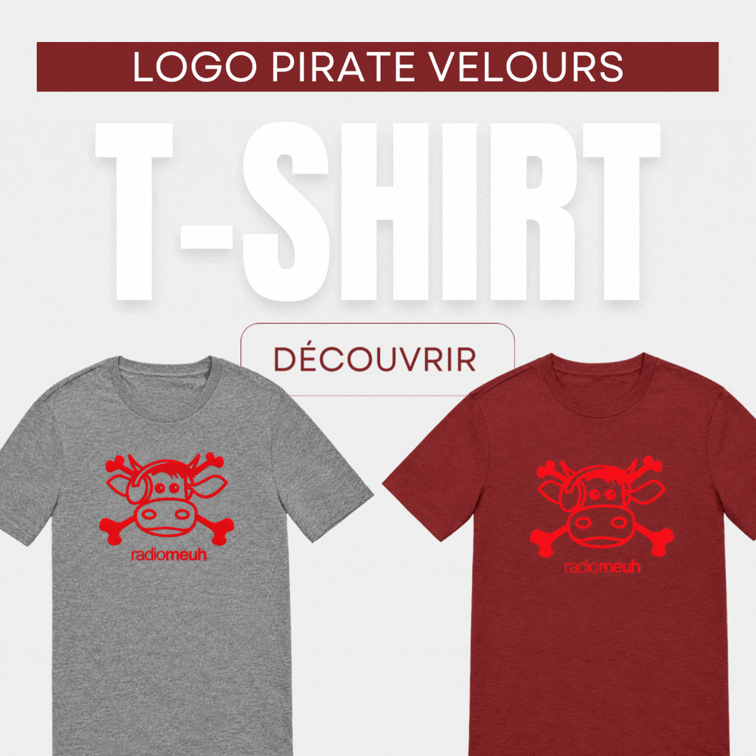T-Shirt Pirate - Logo velours