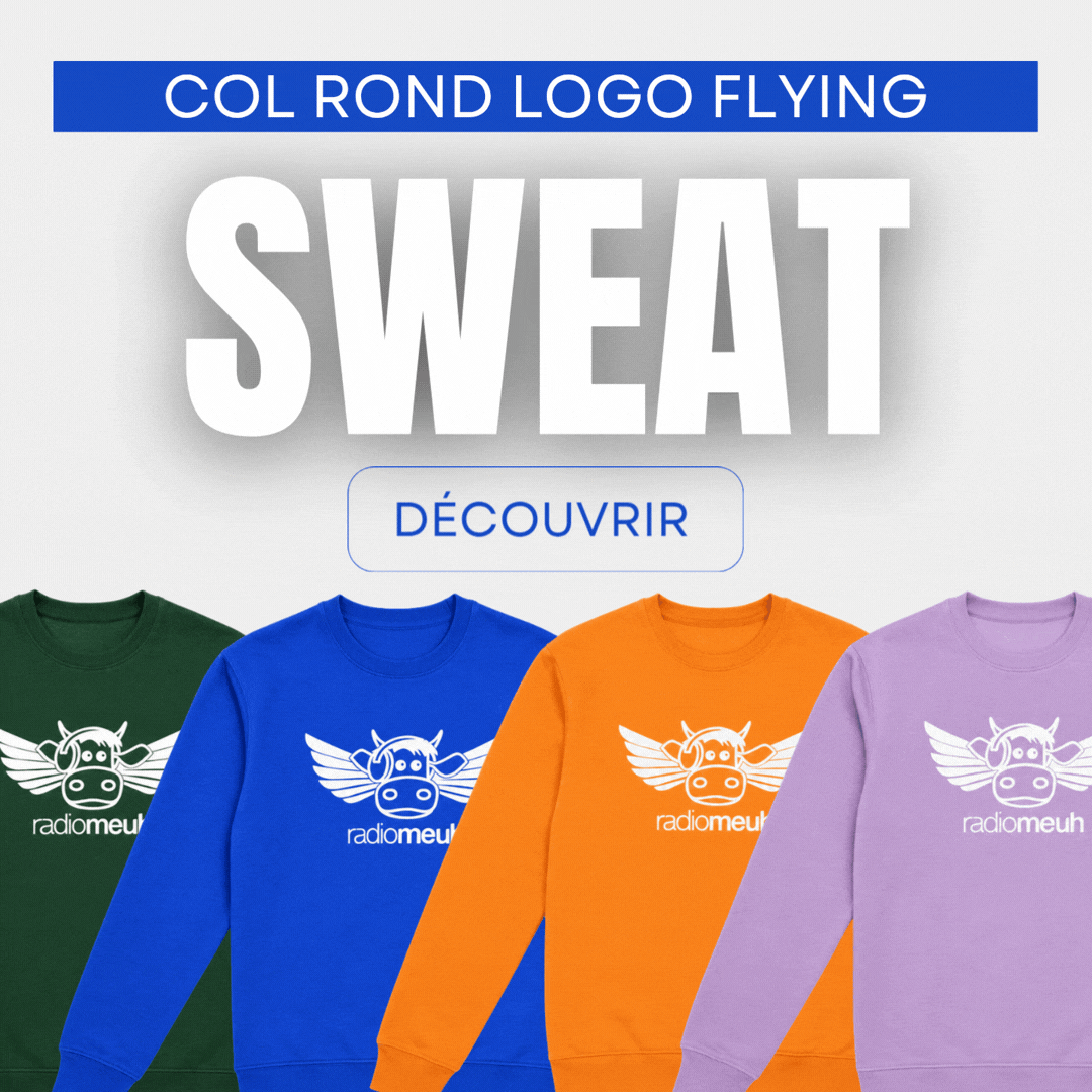 Sweat col rond - Logo Flying
