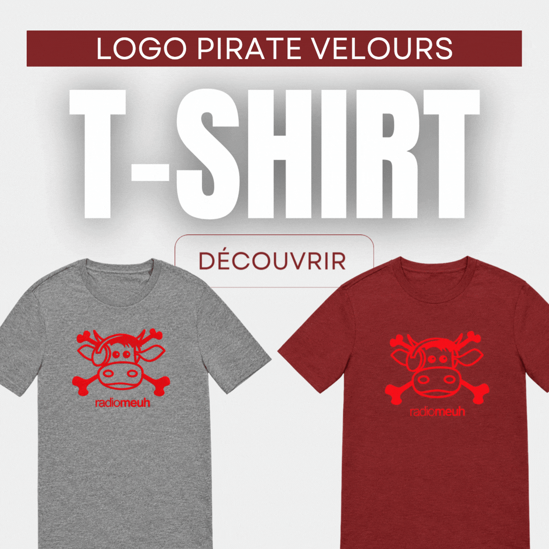 T-Shirt - Logo Pirate velours
